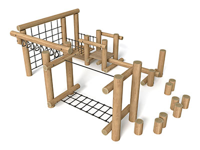 Уличный комплекс Резвый прыгун 4