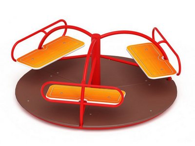 Детская карусель Ураган веселья-2