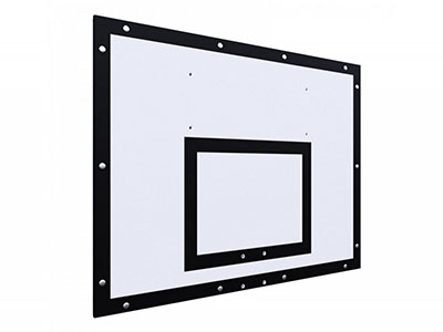 Щит баскетбольный тренировочный ФАНЕРА 1200х900 на раме