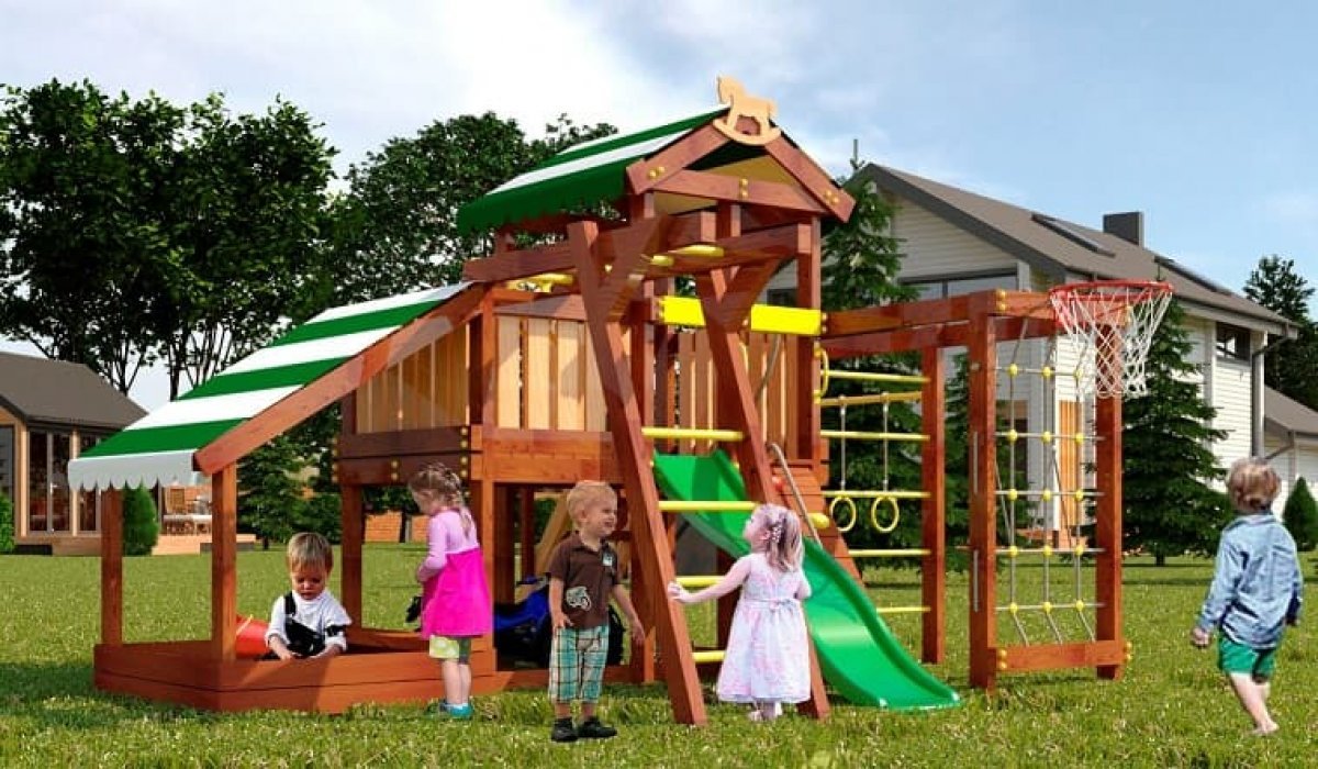 Детская игровая площадка Финиси 9 - вид 5