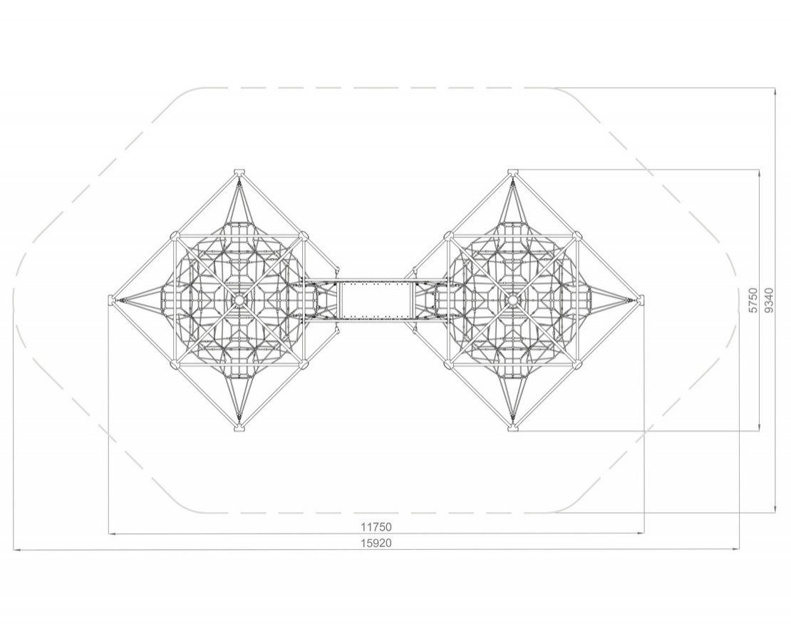 ДЕТСКОЕ ИГРОВОЕ ОБОРУДОВАНИЕ ATOM «AT-18.03» - вид 3