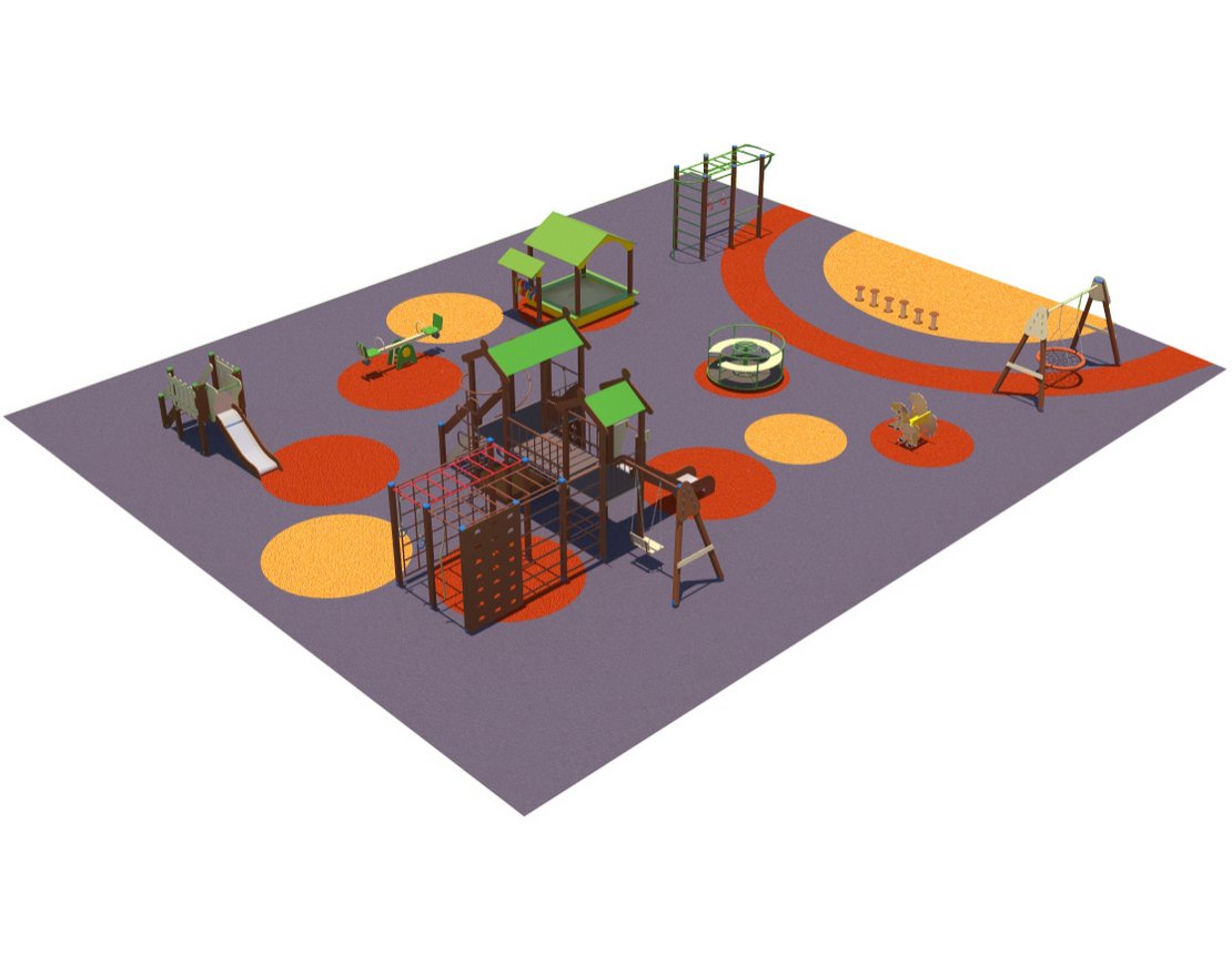 Комплект Браун 20х16 м. - вид 2